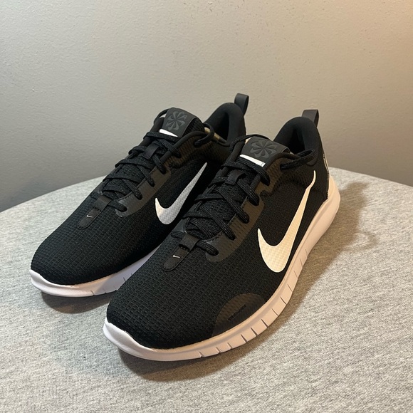 Nike Flex Experience RN 12 Black White Running Men's Shoe Size 12 DV0740-004​ - Picture 8 of 10